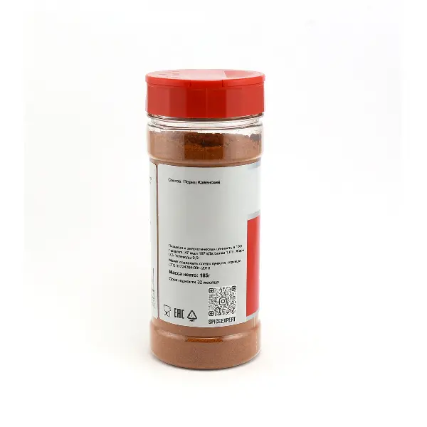 Перец острый Кайенский SpiceExpert 185гр/360мл банка, 9шт/кор Тануки