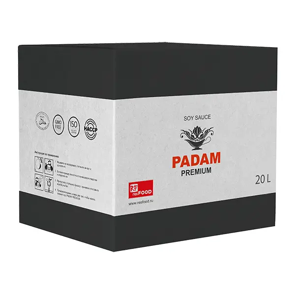 Соус соевый Padam Premium GUANGDONG PRB BIO-TECH CO.LTD 20л, Китай