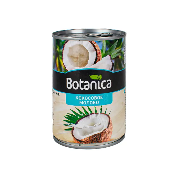 Молоко кокосовое Botanica 400мл ж/б, 12шт/кор, Таиланд