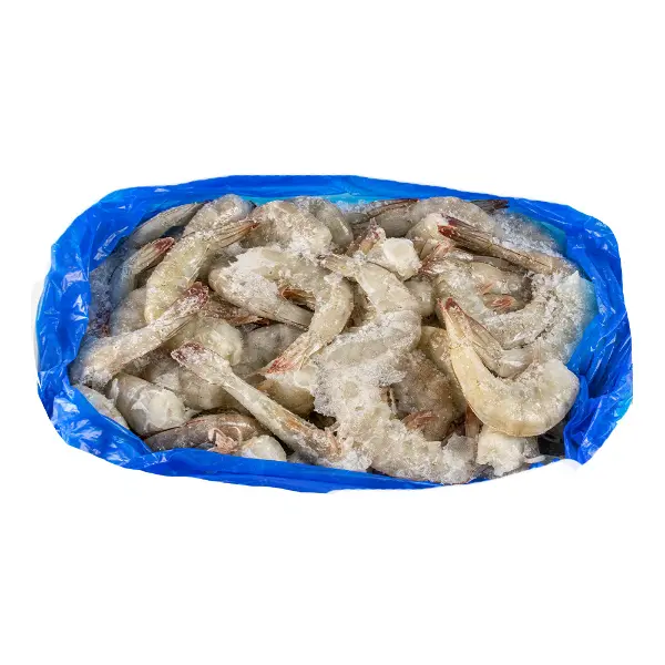 Креветка ваннамей с/м в панцире б/г 21/25 M/s. NAS FISHERIES 1581 1,8кг, 10,8кг/кор, Индия