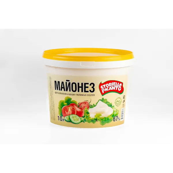 Майонез Провансаль 67% Storiella Picanto 10л/9,6кг ведро