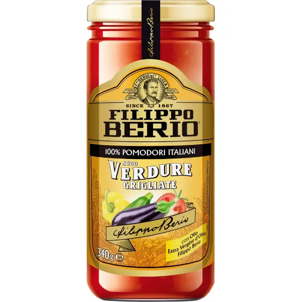Соус томатный овощи гриль "Filippo Berio" ст/б 340г