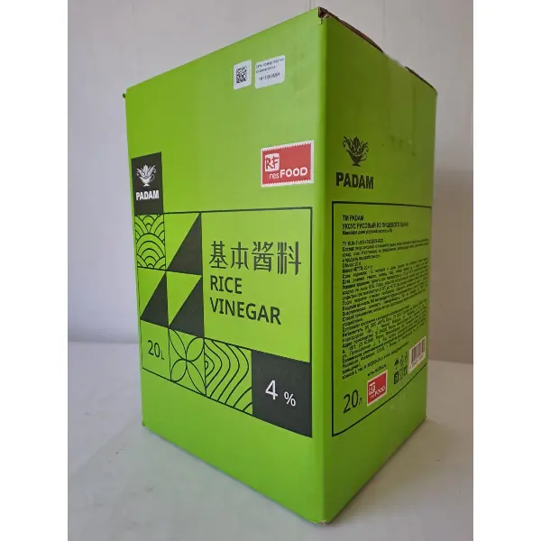 Уксус рисовый Padam Resfood 20л короб, Россия
