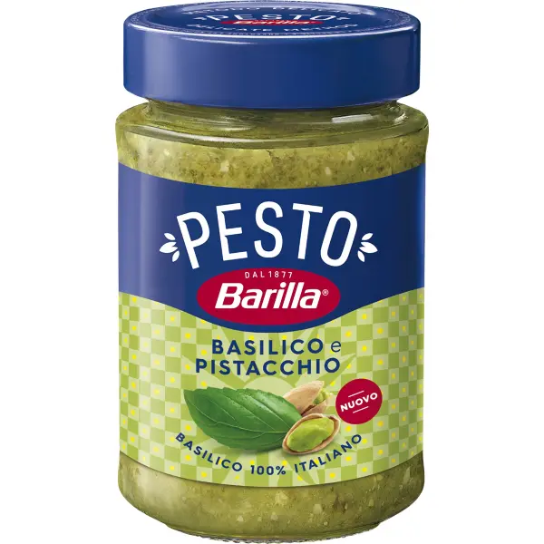 Соус песто с базиликом и фисташками Barilla 190г