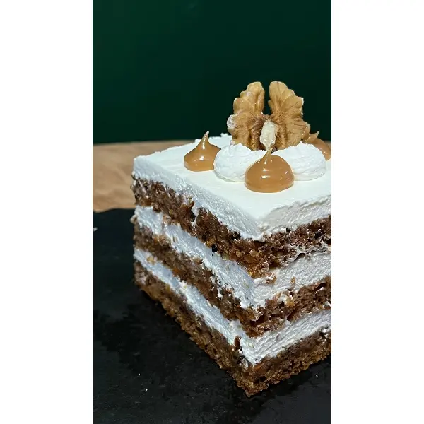 Торт Морковный Миндаль 120гр, 20шт/кор