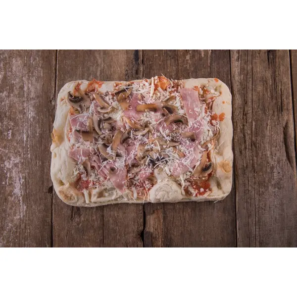 Пицца Римская Ветчина и грибы 20*30 PAPA NAPOLI 380гр, 10шт/кор