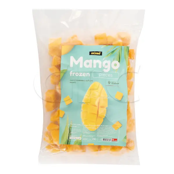 Манго без добавок кубик с/м Esoro 1кг, 10шт/кор, Таиланд
