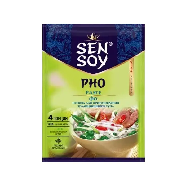 Основа для супа Фо Сэн Сой 80гр, 15шт/кор