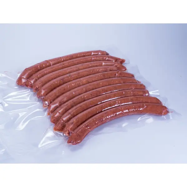 Колбаски Мергец Деликатес ~80гр*7шт/упак, ~11,2кг/кор