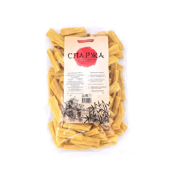 Спаржа соевая резаная Фучжу Консервпродукт 500гр, 24шт/кор