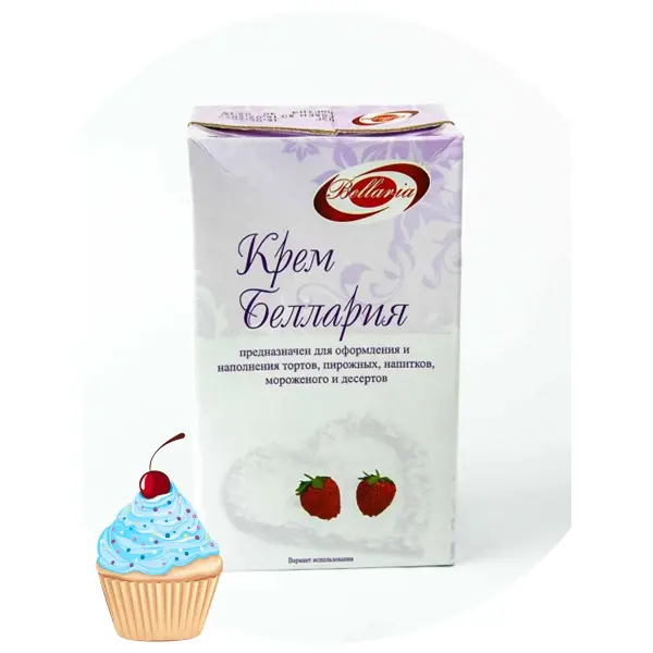 Крем на растительных маслах Беллария (сливки) 27% 1л*12