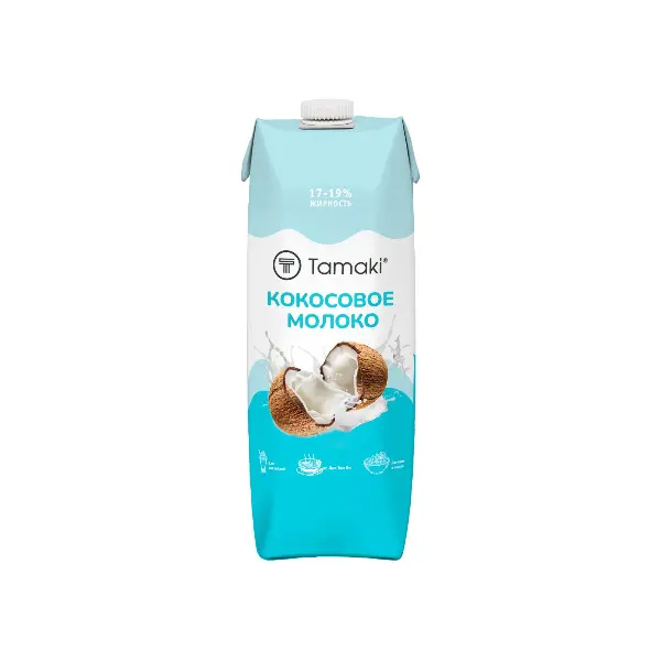 Молоко кокосовое Tamaki 1л, 12шт/кор