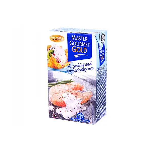 Сливки растительные Master Gourmet Gold Master Martini 1л, 12шт/кор