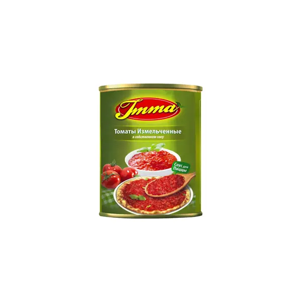 Соус для пиццы из измельченных томатов Imma 2,5кг ж/б, 6шт/кор