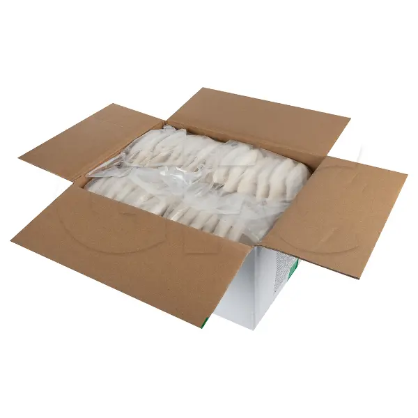 Кальмар очищенный глазированный трубки с/м DONGGANG JINHUI FOODSTUFF CO.,LTD 2100/02826 1кг,10кг/кор
