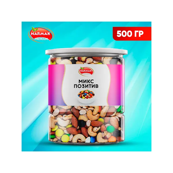 Смесь орехов Позитив NARMAK 500гр, 20шт/кор