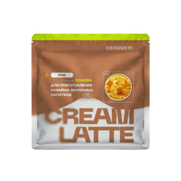 Смесь вкусоароматическая Cream Latte Сырный панч OsnovaTech 500гр, 10шт/кор