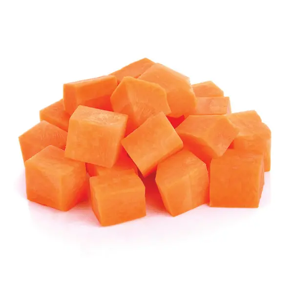 Морковь кубик с/м, 10кг/кор