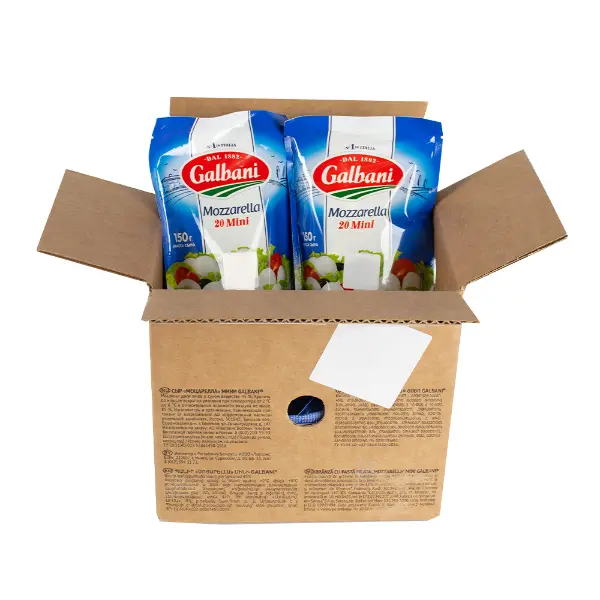 Сыр мягкий Моцарелла Мини Galbani 150гр, 6шт/кор