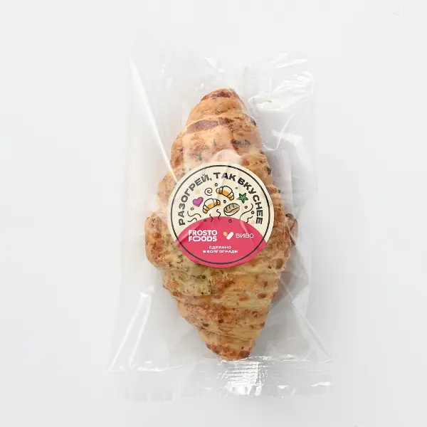 Круассан с сыром Пармезан в инд. упаковке Frosto Foods 50гр, 20шт/кор