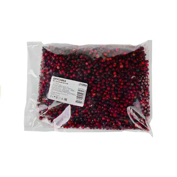Брусника с/м 1кг, 10кг/кор