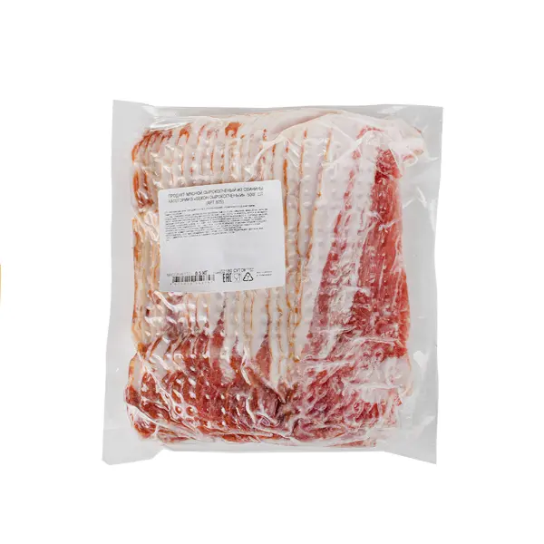 Бекон с/к б/ш зам. Бахрушин 500гр, 30шт/кор