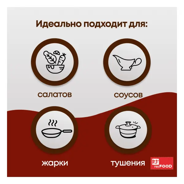 Масло кунжутное Genso Resfood 1,8л, 6шт/кор, Китай