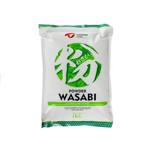Васаби порошок грейд А экстра 85% хрена Tianpeng Food 1кг, 10шт/кор