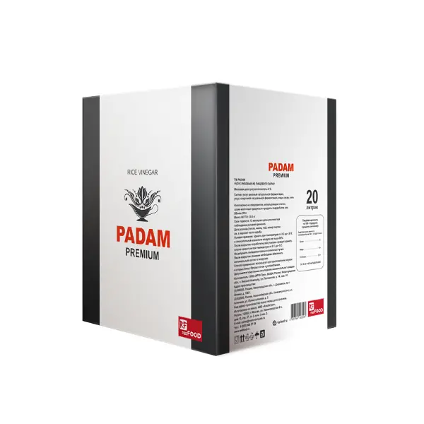 Уксус рисовый Padam Premium Resfood 20л, Россия