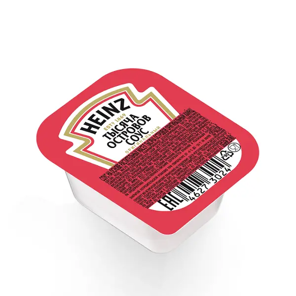 Соус 1000 островов майонезный Heinz дип-пот 25мл, 125шт/кор