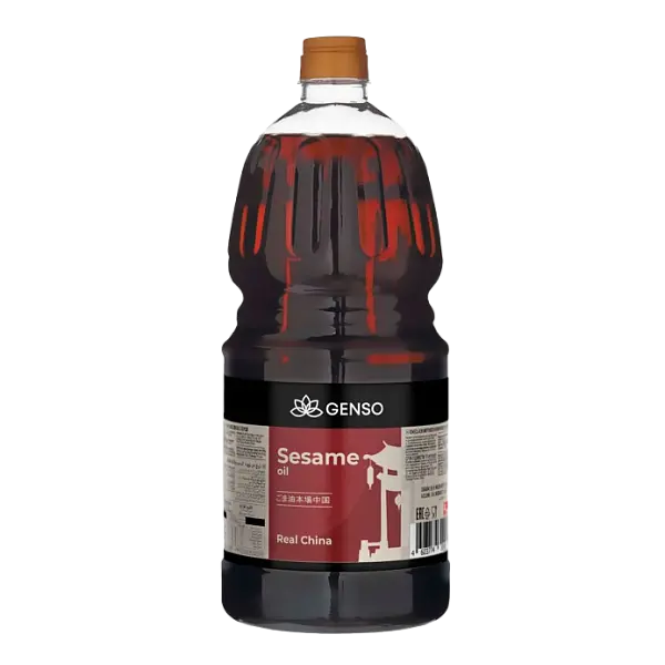 Масло кунжутное Genso Resfood 1,8л, 6шт/кор, Китай