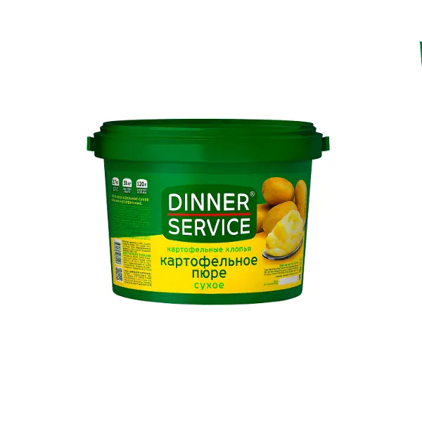 Картофельное пюре Dinner Service 3,5кг ведро