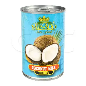Молоко растительное кокосовое Лайт 5-7% MIKADO 400мл, 12шт/кор