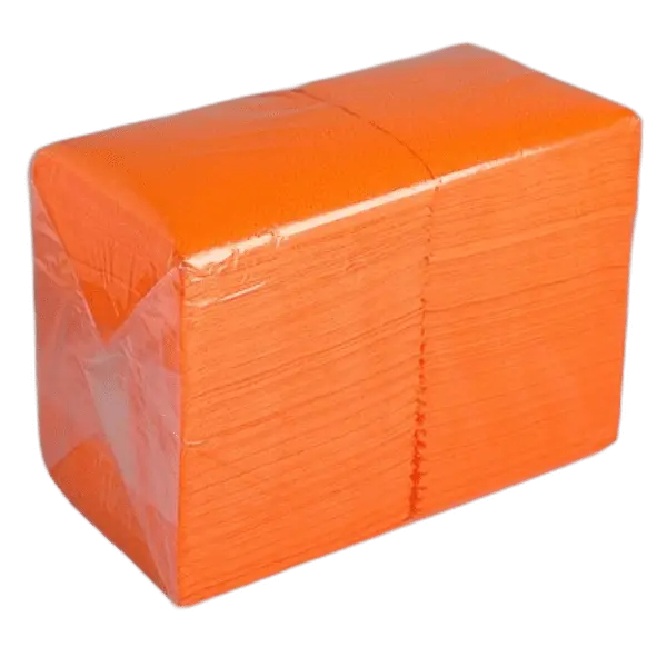 Салфетки бумажные 1сл 24х24см 100шт, 72упак/кор Complement оранжевые Comus