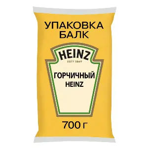 Соус горчичный Heinz 700гр, 7шт/кор, Россия