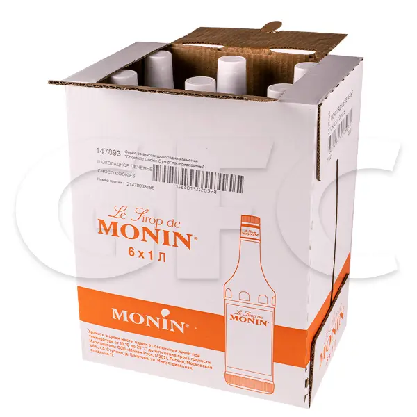 Сироп Шоколадное печенье Monin 1л, 6шт/кор