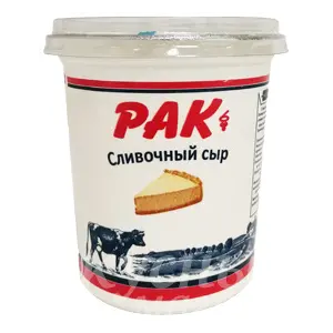 Сыр творожный 75% Cream Cheese PAK 1кг, 6шт/кор