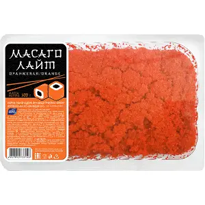 Икра Масаго оранжевая лайт Балтийский берег 500гр, 8шт/кор