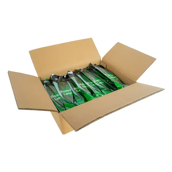 Листья бамбуковые маринованные 5*21 Genso Resfood, 100шт/уп, 30уп/кор, Китай