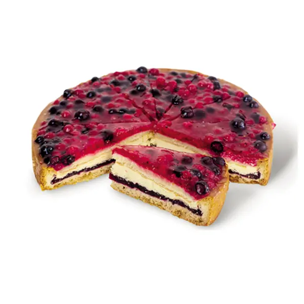 Торт песочно-бисквитный Ягодный Пунш Питер Фрост 137гр, 12 порций/1,65 кг, 6шт/кор