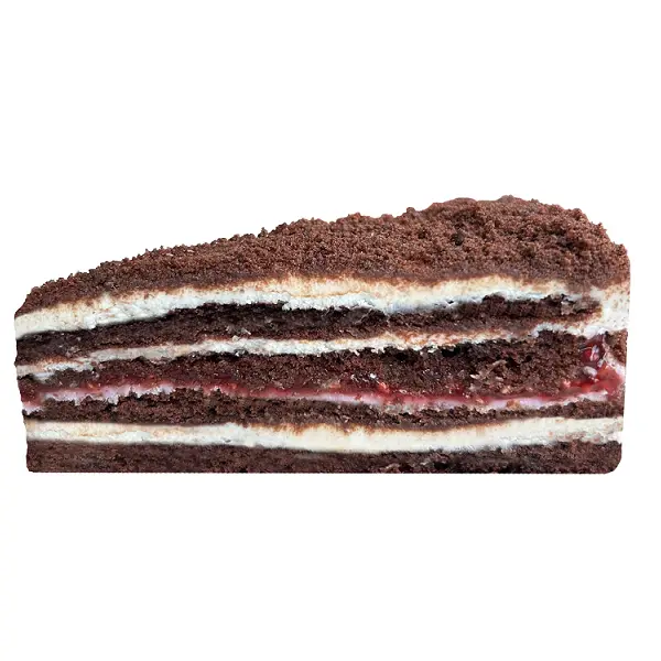 Торт шоколадно-малиновый Cheeseberry 116гр, 12 порций/1,4кг/шт, 4шт/кор