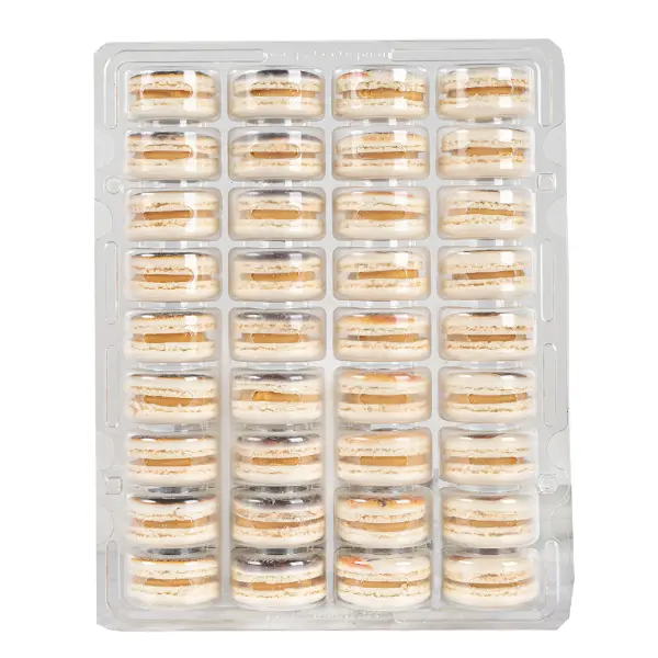 Макарони ассорти 9 Соленая карамель Macaronshop 20гр, 72шт/кор