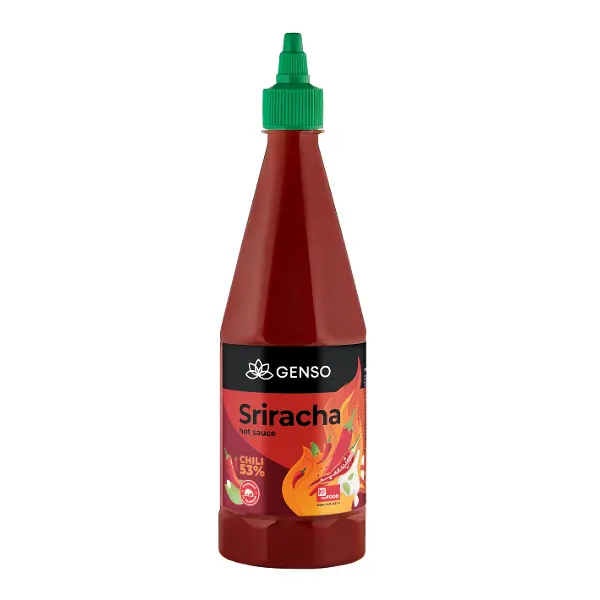 Соус Шрирача острая Chang\Genso Resfood 825гр пластик, 12шт/кор, Таиланд