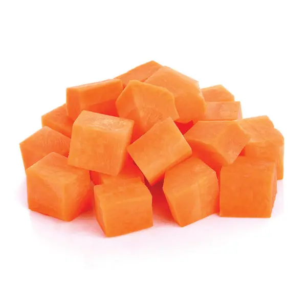 Морковь кубик с/м, 15кг/кор