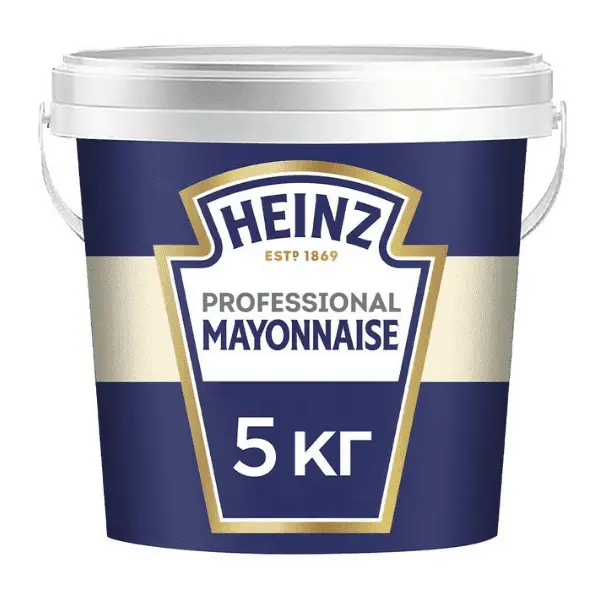 Майонез 78% 5л ведро Heinz