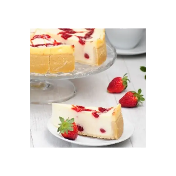 Чизкейк клубничный ДФ 80гр, 20 порций/1,6кг/кор