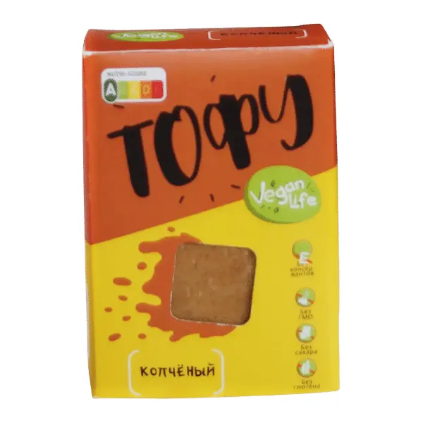 Тофу. Растительный сыр копченый 200г