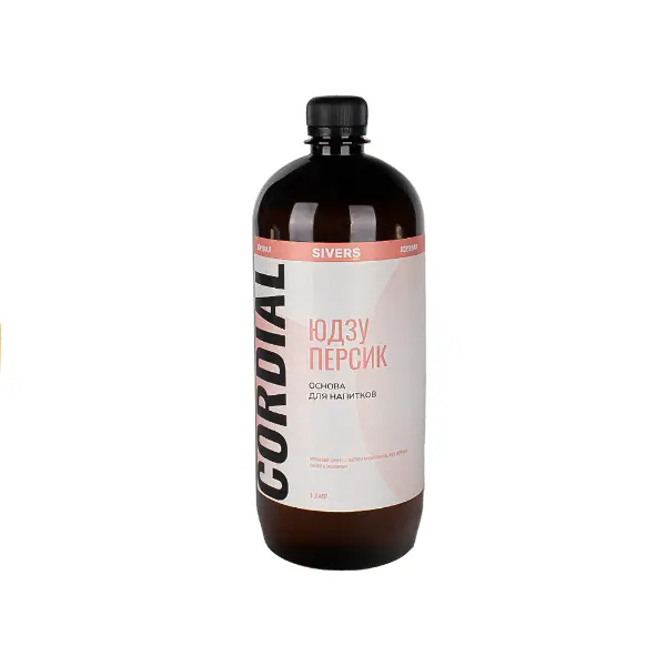 Основа для напитков Персик-юдзу SIVERS 1л, 6шт/кор