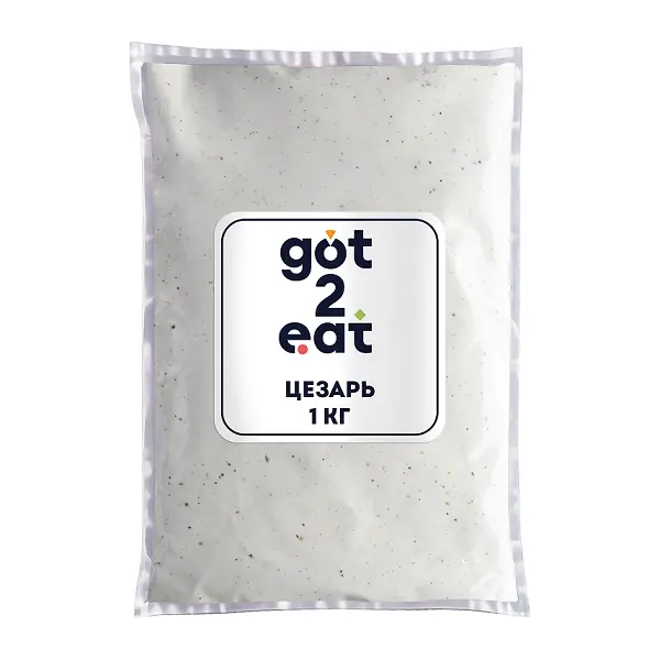 Соус Цезарь Got2eat Resfood 1кг, 4шт/кор, Россия