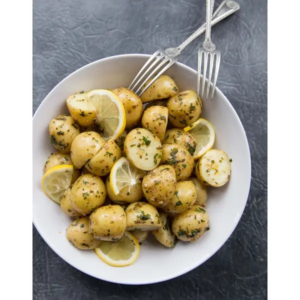 Картофель бэби очищенный быстрозамороженный СвежТорг 2,5кг, 5шт/кор